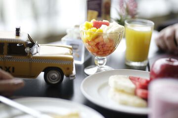 Breakfast area