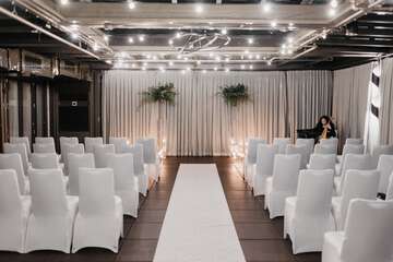 Indoor wedding