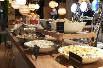 Breakfast buffet