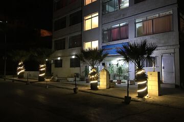 Front of property - evening/night
