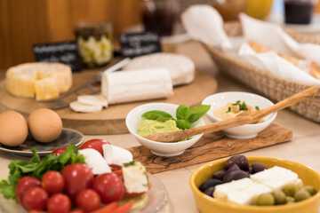 Breakfast buffet