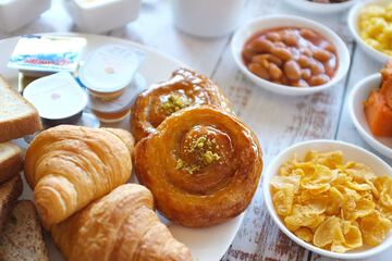 Breakfast buffet