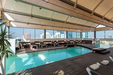 Rooftop pool