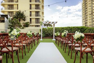 Indoor wedding