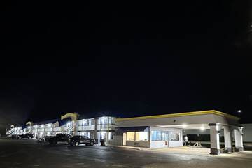 Front of property - evening/night