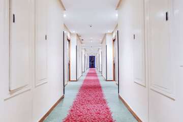 Handrails in hallways