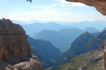 Outdoor rock climbing