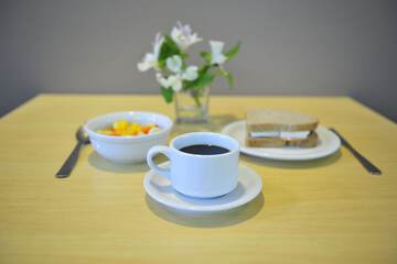 Breakfast area