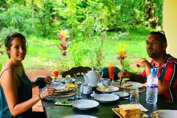 Breakfast area