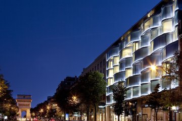 Front of property - evening/night
