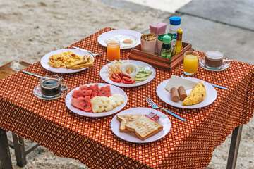 Breakfast area