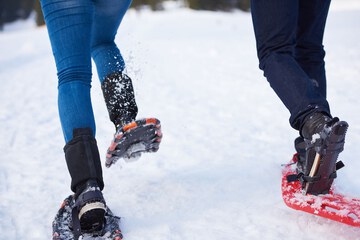 Snowshoeing