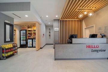 Check-in/check-out kiosk