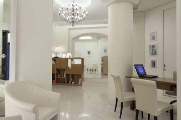 Lobby sitting area