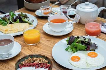 Breakfast buffet