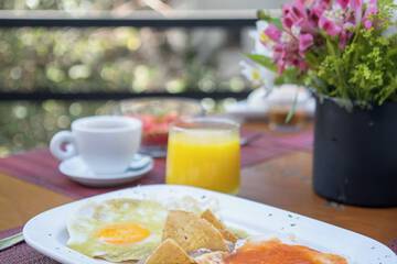 Breakfast area