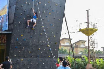 Rock climbing wall - indoor