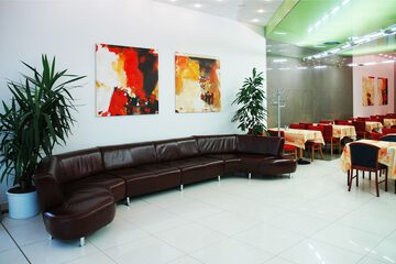 Lobby sitting area