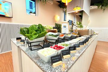 Breakfast buffet