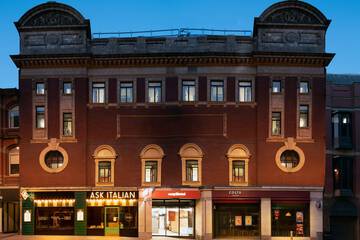 Front of property - evening/night