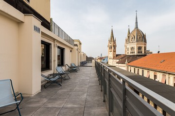 Rooftop terrace
