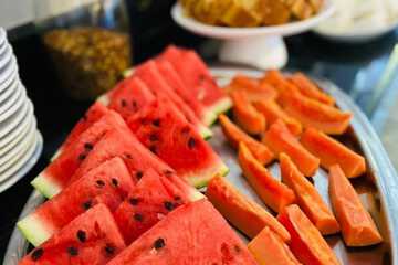 Breakfast buffet