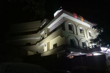 Front of property - evening/night