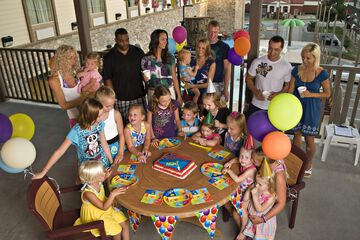 Birthday party area