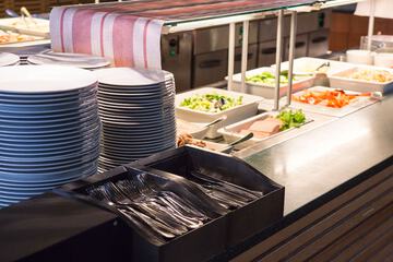 Breakfast buffet