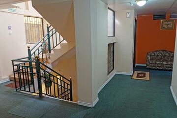 Interior entrance