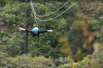 Ziplining
