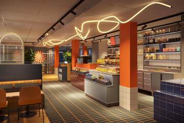 Breakfast area