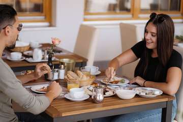 Breakfast area