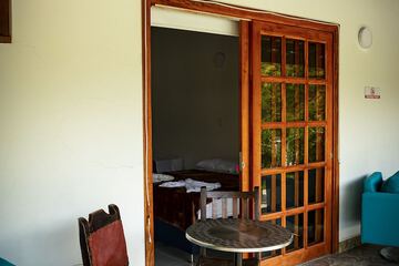 Interior entrance