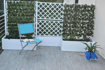 outside