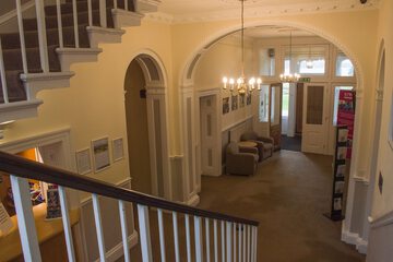 Interior entrance
