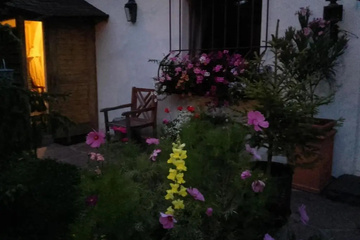 outside
