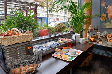 Breakfast buffet