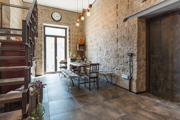 Interior entrance