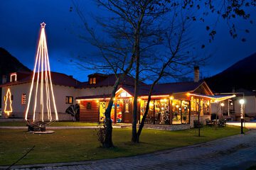 Front of property - evening/night
