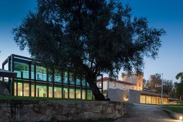 Front of property - evening/night