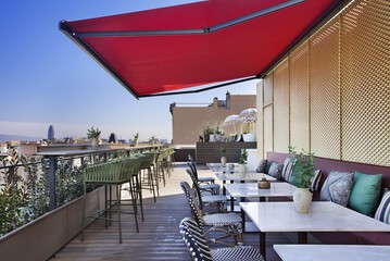 Rooftop terrace