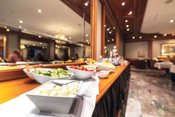 Breakfast buffet