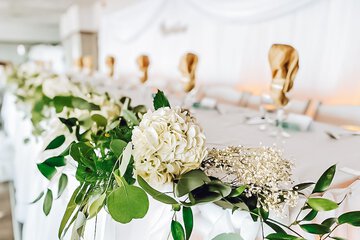 Indoor wedding