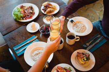 Breakfast buffet