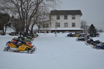 Snowmobiling