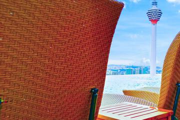 Rooftop pool