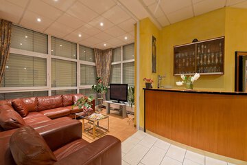 Lobby sitting area