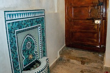 Interior entrance