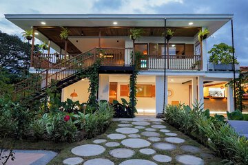 Front of property - evening/night